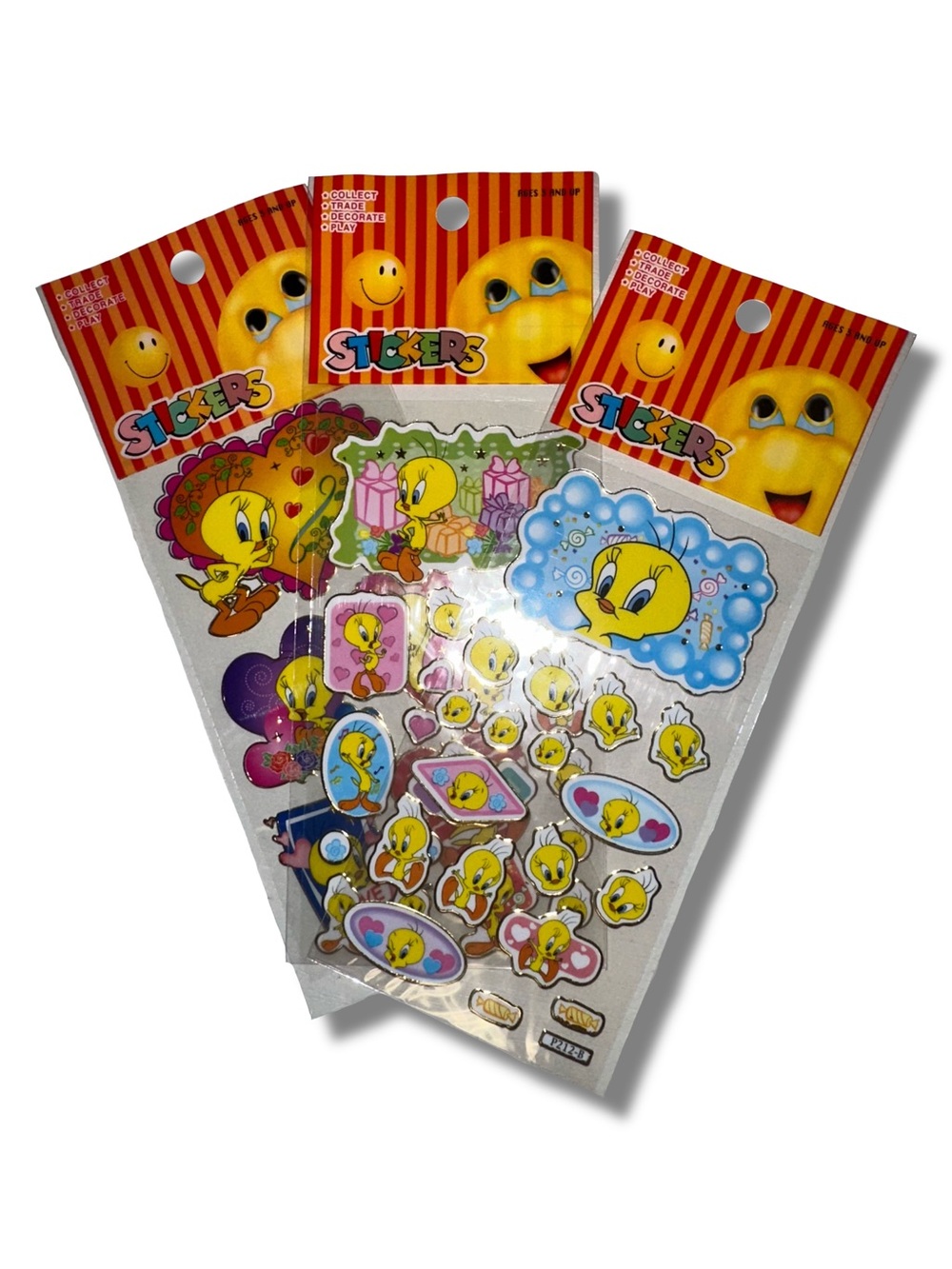 Vtg 90s-Y2K Tweety Bird Stickers